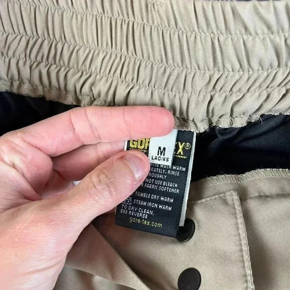 ZR Zero Restriction Gore-Tex Golf Water Resistant Pants Brown Women's M - Picture 3 of 15